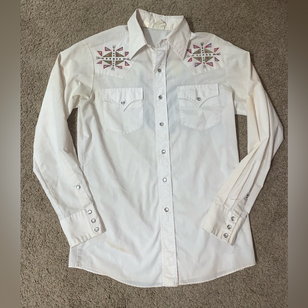 Vintage Rocking K Ranch Wear Western Shirt